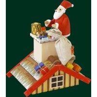 Richard Gläser smokehouse with Santa