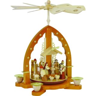 Richard Glässer pyramid Christi nativity