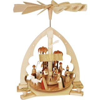 Richard Glässer pyramid Christi nativity