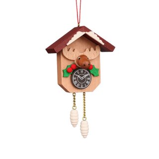 Christian Ulbricht tree decoration cuckoo clock with moose