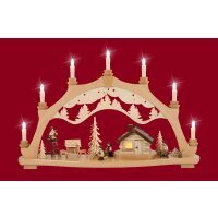 Weisbach candle arch forest house without move 