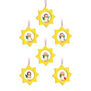 Christian Ulbricht tree decoration mini angel with star