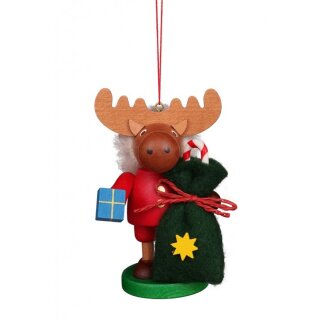 Christian Ulbricht tree decoration moose Santa Claus