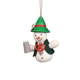 Christian Ulbricht tree decoration snowman Bavarian