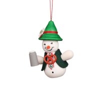 Christian Ulbricht tree decoration snowman Bavarian