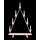 Baumann candle arch triangle vacant