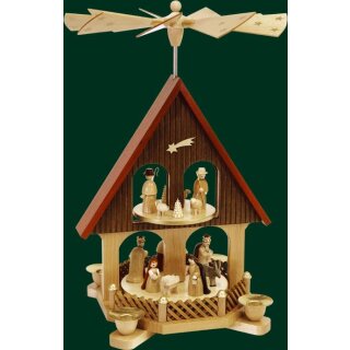 Richard Glässer pyramid house Christi nativity