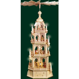 Richard Glässer pyramid Gothic Christi nativity