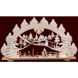 Saico candle arch 3D arch kids in the snow