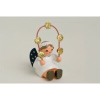 KWO angel with star bow, sitting