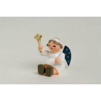 KWO angel with bell, sitting