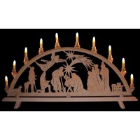 Baumann candle arch motif Christ nativity