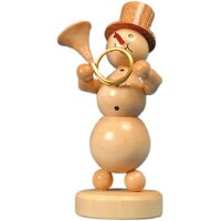 Wagner snowman musician horn player