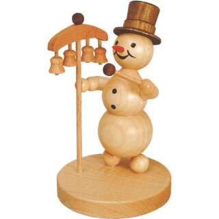 Wagner snowman musician bell player