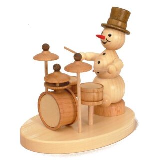 Wagner snowman musician drummer