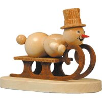 Wagner snowman racing sled driver