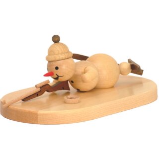 Wagner snowman biathlon lying