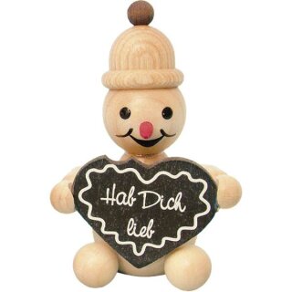 Wagner snowman junior with gingerbread heart