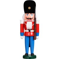 Seiffener Volkskunst eG nutcracker Dane red