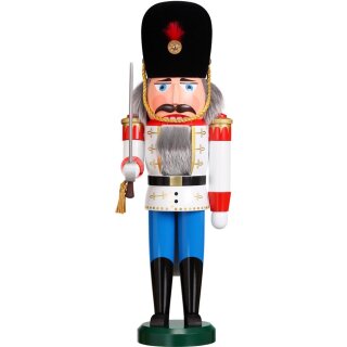 Seiffener Volkskunst eG nutcracker Dane white