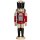 Volkskunst eG from Seiffen nutcracker king red glazed