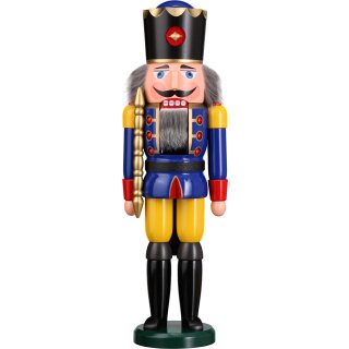 Seiffener Volkskunst eG nutcracker king blue