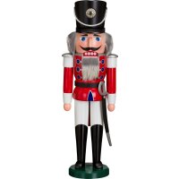 Seiffener Volkskunst eG nutcracker Husar red