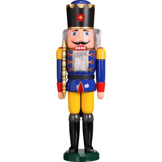 Seiffener Volkskunst eG nutcracker king blue