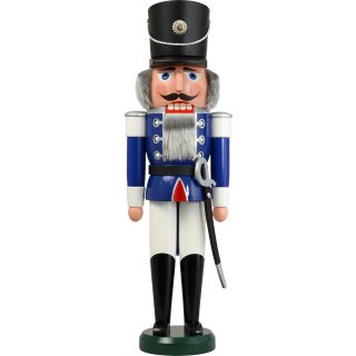 Seiffener Volkskunst eG nutcracker Husar blue