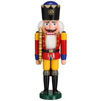 Volkskunst eG from Seiffen nutcracker king red