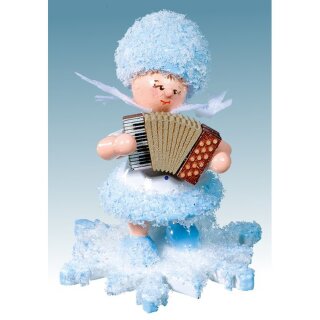 Kuhnert snowflake with accordeon