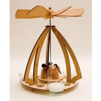 tealight pyramid arch with angel