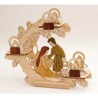 Kuhnert candle wreath crib