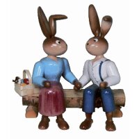 Holzkunst Gahlenz rabbit bench
