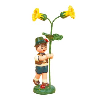Hubrig flower kid - flower boy with key flower