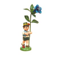 Hubrig flower kid - flower boy with gentian