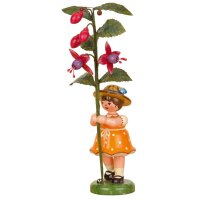 Hubrig flower kid - flower girl with fuchsia