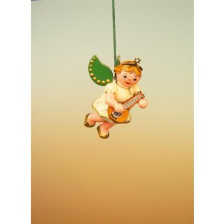 Hubrig tree decoration angel with mandolin