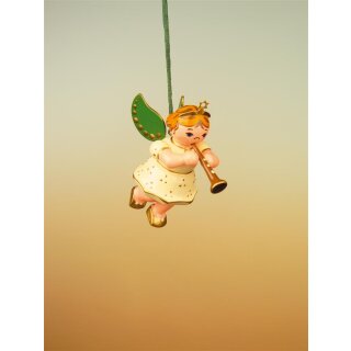 Hubrig tree decoration angel with clarinet