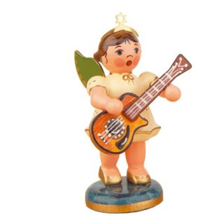 Hubrig angel with acoustic guitar