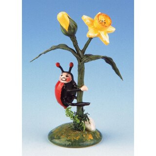 Hubrig ladybug - daffodil 1 piece