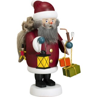 Räucherfigur Weihnachtsmann Höhe ca 20 cm NEU Rauchfigur Räucherfigur Seiffen 