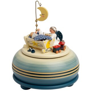 KWO music box Good Night small blue