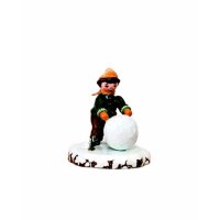 Hubrig winter kids boy with snowball 