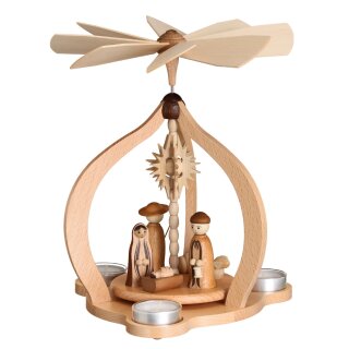 Zeidler table pyramid nature with Christi nativity