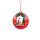 Christian Ulbricht tree decoration ball with Santa Claus