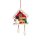 Christian Ulbricht tree decoration cuckoo clock red with snowman