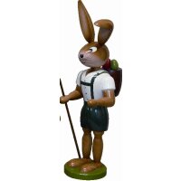 Holzkunst Gahlenz rabbit with shorts