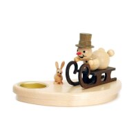 Wagner snowman chandelier racing sled driver